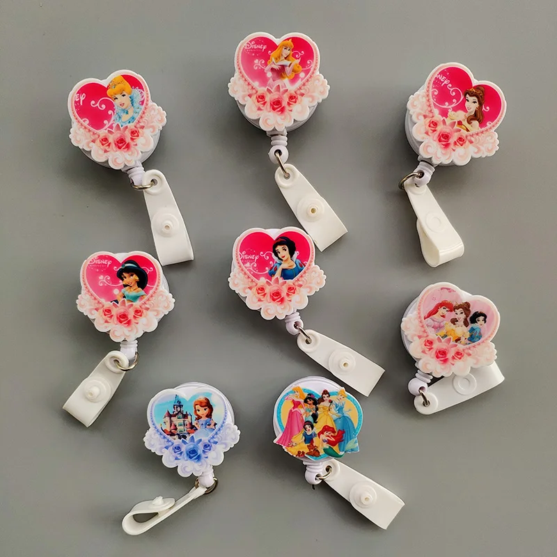 8pcs/lot Cute Cartoon Princess Nurse Retractable Badge Reel Kawaii Badge Clip Id Card Holder for Work Office Supplies Nurse Gift
8pcs/lot Cute Cartoon Princess Nurse Retractable Badge Reel Kawaii Badge Clip Id Card Holder for Work Office Supplies Nurse Gift