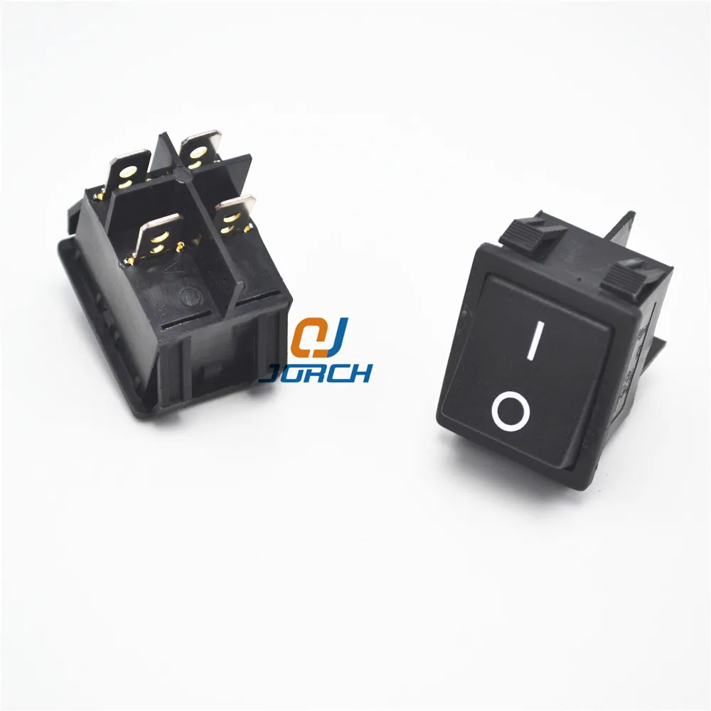 10PCS 15X21mm 4 Pin SPST ON-OFF Boat Rocker Switch Snap-in Black Power Rocker Switches
10PCS 15X21mm 4 Pin SPST ON-OFF Boat Rocker Switch Snap-in Black Power Rocker Switches