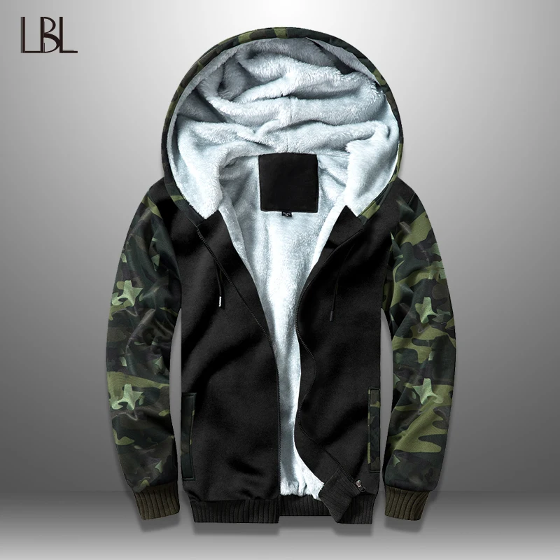 LBL Winter Men Jacket Thick Camouflage Mens Coat Patchwork Fleece Hooded Jackets Male Streetwear New Warm Tracksuits Man Outwear
LBL Winter Men Jacket Thick Camouflage Mens Coat Patchwork Fleece Hooded Jackets Male Streetwear New Warm Tracksuits Man Outwear