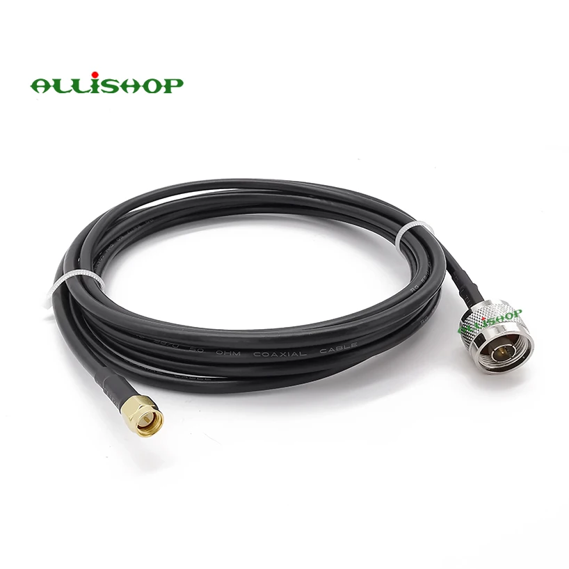 N Male to SMA Male LMR195 RF Coaxial Extension Jumper Cable SMA Plug to N Plug RF LMR195 Antenna Cable 50 Ohm Wires Low Loss
N Male to SMA Male LMR195 RF Coaxial Extension Jumper Cable SMA Plug to N Plug RF LMR195 Antenna Cable 50 Ohm Wires Low Loss