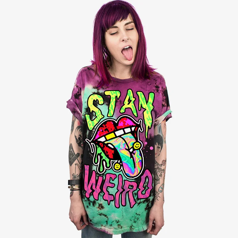 Women's Spring Loose T-Shirts 2018 Autumn Fashion Tee Shirts Female Round Collar Digital Cartoon Print Punk Rock Clothes Tops
Women's Spring Loose T-Shirts 2018 Autumn Fashion Tee Shirts Female Round Collar Digital Cartoon Print Punk Rock Clothes Tops
