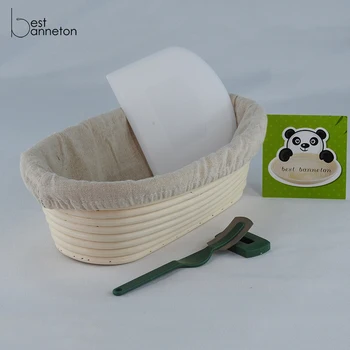 Best banneton 10 inch Premium Oval Banneton Basket with Liner - Perfect Brotform Proofing Basket for Making Beautiful Bread
Best banneton 10 inch Premium Oval Banneton Basket with Liner - Perfect Brotform Proofing Basket for Making Beautiful Bread