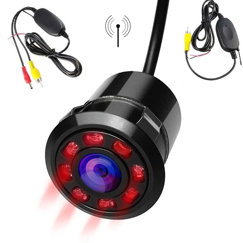 2.4G Wireless Transmitter & Receiver Car Rear Front View Parking Camera With 8 Infrared Night Vision Full HD CCD Camcorder kit
2.4G Wireless Transmitter & Receiver Car Rear Front View Parking Camera With 8 Infrared Night Vision Full HD CCD Camcorder kit