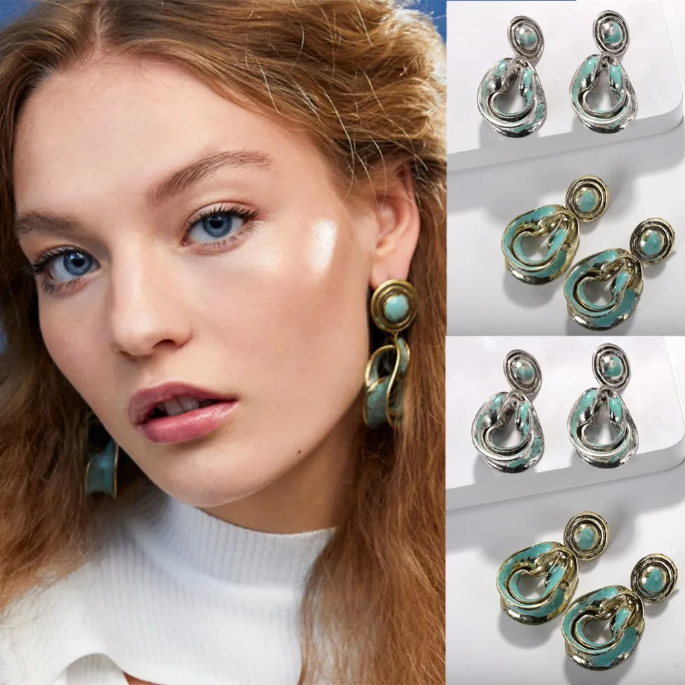 Vedawas Vintage ZA Metal Dangle Water Drop Earrings for Women Gold Silver Statemenet Handmade Earring Irregular Brincos xg2637
Vedawas Vintage ZA Metal Dangle Water Drop Earrings for Women Gold Silver Statemenet Handmade Earring Irregular Brincos xg2637