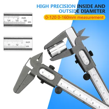 Vernier Caliper Metal Caliper Parts Scale Slide Gauge Dial Meter Tool Sturdy 0.01mm Instrument Gauge Gadget Stainless Steel
Vernier Caliper Metal Caliper Parts Scale Slide Gauge Dial Meter Tool Sturdy 0.01mm Instrument Gauge Gadget Stainless Steel