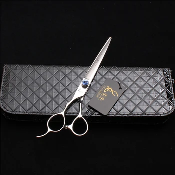 Left-Hand 7.5" Mr Rabbit Brand 440C Cat Puppy Grooming Scissors Animal Cutting Scissors Straight Scissors Dogs Pets Shears C8003
Left-Hand 7.5" Mr Rabbit Brand 440C Cat Puppy Grooming Scissors Animal Cutting Scissors Straight Scissors Dogs Pets Shears C8003