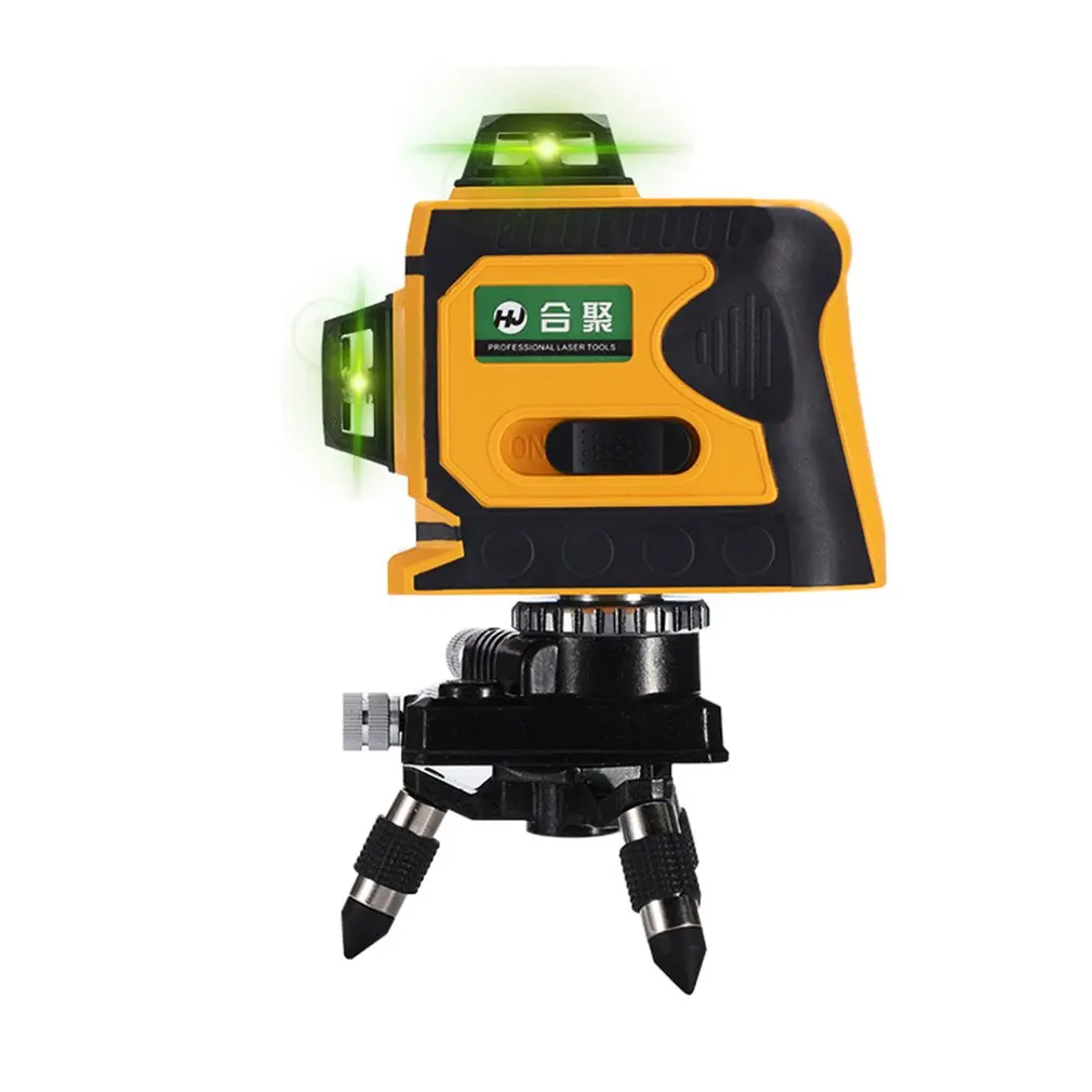 12Lines 3D Laser Level Range Finder Self-Leveling 360 Horizontal And Vertical Cross Super Powerful Green Laser Beam Line
12Lines 3D Laser Level Range Finder Self-Leveling 360 Horizontal And Vertical Cross Super Powerful Green Laser Beam Line