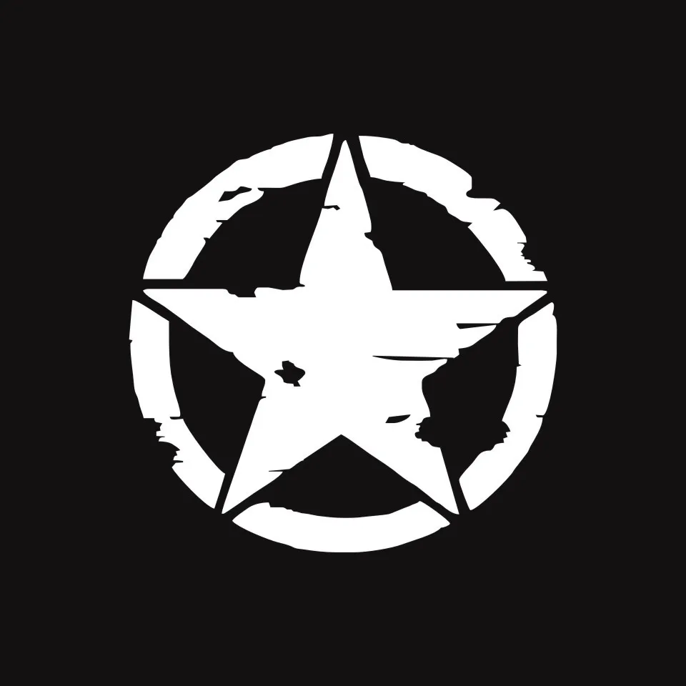 Cunymagos ARMY Stars Graphic Decals Motorcycle Car Stickers Vinyl Auto-style 15cm 15cm (2)
