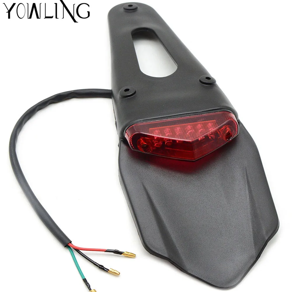 Motorcycle Light Enduro Trial Bike 12V LED Motorbike Brake Stop Rear rear fender Tail Light for 450 125SX 144SX 200EXC 250XC
Motorcycle Light Enduro Trial Bike 12V LED Motorbike Brake Stop Rear rear fender Tail Light for 450 125SX 144SX 200EXC 250XC
