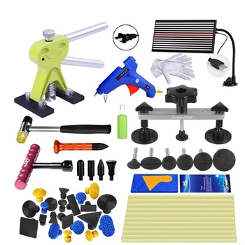 GLCC PDR Tool Kit For Car Paintless Dent Repair Tool Auto Dent Puller Suction Cup Hand Tools Set With LED Line Board Ferramentas
GLCC PDR Tool Kit For Car Paintless Dent Repair Tool Auto Dent Puller Suction Cup Hand Tools Set With LED Line Board Ferramentas