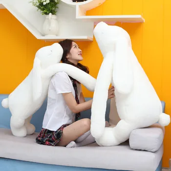 90cm large stuffed plush rabbit toy Korea long arms rabbit soft doll super cute & soft baby appease doll Christmas gift for kid 
90cm large stuffed plush rabbit toy Korea long arms rabbit soft doll super cute & soft baby appease doll Christmas gift for kid