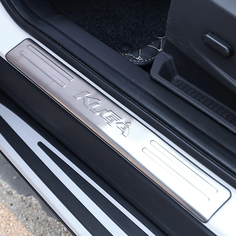 Stainless Steel Side Door Scuff Plate Door Sill Trim Fit For Ford Kuga 2013 2014 2015 2016 2017 2018 2019 Car Accessories
Stainless Steel Side Door Scuff Plate Door Sill Trim Fit For Ford Kuga 2013 2014 2015 2016 2017 2018 2019 Car Accessories