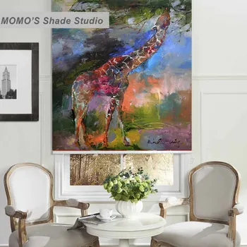 MOMO Roller Blinds Blackout Design Window Blinds Shades Painting Curtains Roller Shades Thermal Fabric Custom Size PRB set553
MOMO Roller Blinds Blackout Design Window Blinds Shades Painting Curtains Roller Shades Thermal Fabric Custom Size PRB set553