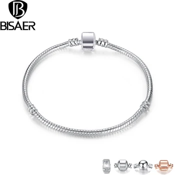 BISAER High Quality Wholesale Silver Color Basic Snake Chain Magnet Clasp Bracelets Bracelet WEU9010
BISAER High Quality Wholesale Silver Color Basic Snake Chain Magnet Clasp Bracelets Bracelet WEU9010