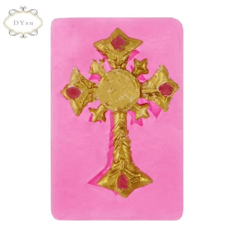 3D Cross Cake Decorating Fondant Molds Cupcake Chocolate Silicone Mold Candy Fimo Clay Mould Cake Cookie Baking Moulds A045
3D Cross Cake Decorating Fondant Molds Cupcake Chocolate Silicone Mold Candy Fimo Clay Mould Cake Cookie Baking Moulds A045