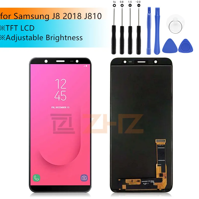 for Samsung Galaxy J8 2018 LCD Display Touch Screen Digitizer Assembly for Samsung J8 J810 on8 LCD Display +tools Repair Parts
for Samsung Galaxy J8 2018 LCD Display Touch Screen Digitizer Assembly for Samsung J8 J810 on8 LCD Display +tools Repair Parts