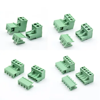 10 sets/20pcs ht5.08 2/3/4/5pins Right angle Terminal plug type 300V 10A 5.08mm pitch connector pcb screw terminal block
10 sets/20pcs ht5.08 2/3/4/5pins Right angle Terminal plug type 300V 10A 5.08mm pitch connector pcb screw terminal block