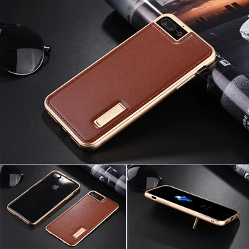 Original iMatch Genuine Leather Case For Apple iPhone 8 7/ Plus Luxury Aluminum Metal Mobile Phone Cases Hard Back Cover Fundas
Original iMatch Genuine Leather Case For Apple iPhone 8 7/ Plus Luxury Aluminum Metal Mobile Phone Cases Hard Back Cover Fundas