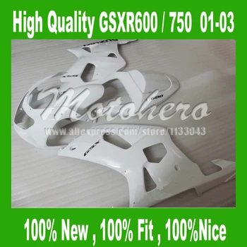 GSXR 600 750 2001 02 2003 motorcycle fairing parts White Fairings for SUZUKI GSXR600 750 01 02 03 GSXR750 K1 01 02 03
GSXR 600 750 2001 02 2003 motorcycle fairing parts White Fairings for SUZUKI GSXR600 750 01 02 03 GSXR750 K1 01 02 03