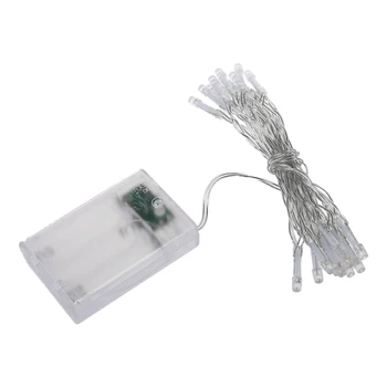 20 LED Strip Battery Powered String Lights Warm White Stripes for Christmas Party
20 LED Strip Battery Powered String Lights Warm White Stripes for Christmas Party