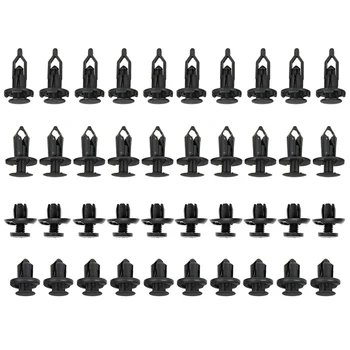 Bumber Door Panel Car Fender Push Pin Plastic Fastener 40pcs Rivets Trim Clip Panel Moulding Kit Useful Practical
Bumber Door Panel Car Fender Push Pin Plastic Fastener 40pcs Rivets Trim Clip Panel Moulding Kit Useful Practical