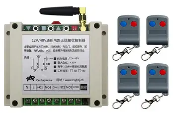 latest DC12V 24V 36V 48V 10A 2CH RF Remote Control Switch System 4X Transmitter + 1 X Receiver 2ch relay smart home z-wave 
latest DC12V 24V 36V 48V 10A 2CH RF Remote Control Switch System 4X Transmitter + 1 X Receiver 2ch relay smart home z-wave