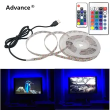 USB Led Strip 5V IP65 Waterdichte licht SMD3528 50cm 1m 2m 3m 4m 5m Roze Groen Rood Blauw Kerst Flexibele TV Achtergrond Verlichting(China)