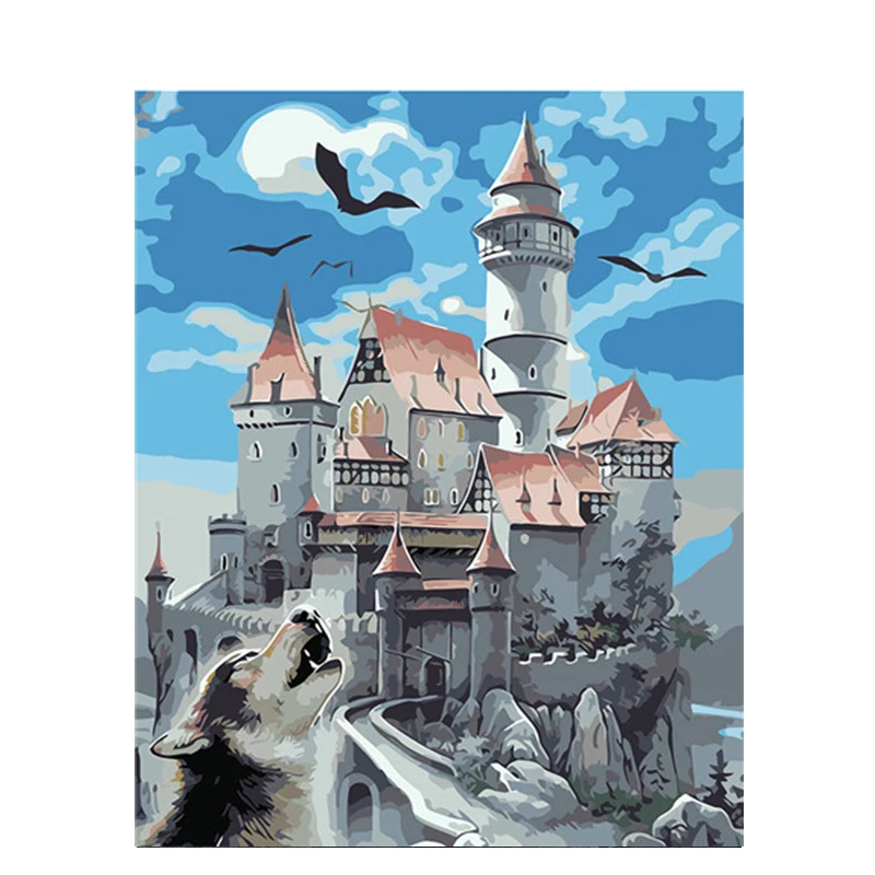 The Old Castle Hand Made Paint High Quality Canvas Beautiful Painting By Numbers Surprise Gift Great Accomplishment
The Old Castle Hand Made Paint High Quality Canvas Beautiful Painting By Numbers Surprise Gift Great Accomplishment