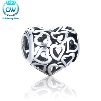 2Pcs/Lot Silver 925 Jewelry Openwork Heart Charm Tibetan Beads Bracelet Pendant Necklaces GW Brand Jewellery T022A
2Pcs/Lot Silver 925 Jewelry Openwork Heart Charm Tibetan Beads Bracelet Pendant Necklaces GW Brand Jewellery T022A