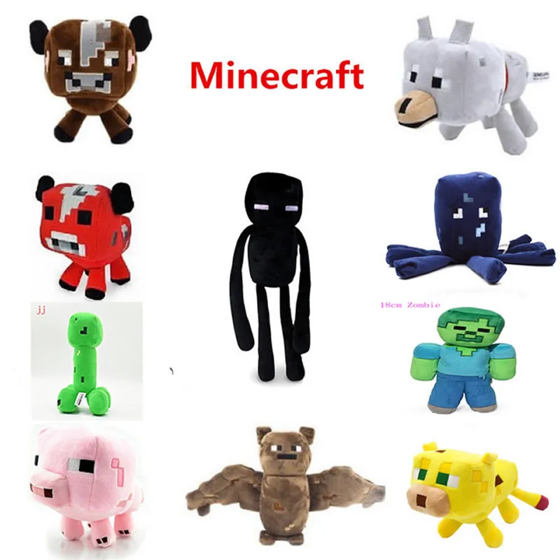 Good Quality Mc Plush Toy 16-26cm Cooly Creeper Enderman Green Zombie Wolf Ocelot Plush Dolls Toys Popular Gifts
Good Quality Mc Plush Toy 16-26cm Cooly Creeper Enderman Green Zombie Wolf Ocelot Plush Dolls Toys Popular Gifts