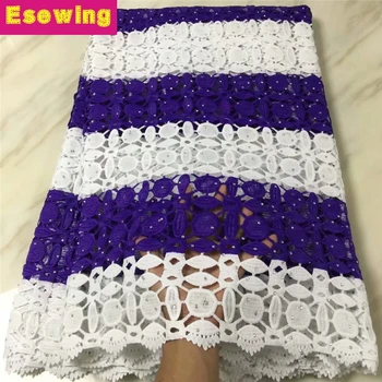 Free Shipping! Purple Color Embroidery African Cord Laces Swiss Guipure Lace Fabric with Beaded For Nigerian Wedding Dresses
Free Shipping! Purple Color Embroidery African Cord Laces Swiss Guipure Lace Fabric with Beaded For Nigerian Wedding Dresses