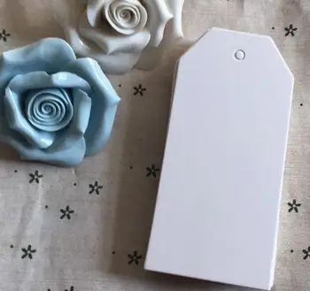 4.5 * 9.5 cm White price hang tag kraft paper tags jewelry price tags gift card tags with Hemp rope 200 pcs/lot
4.5 * 9.5 cm White price hang tag kraft paper tags jewelry price tags gift card tags with Hemp rope 200 pcs/lot