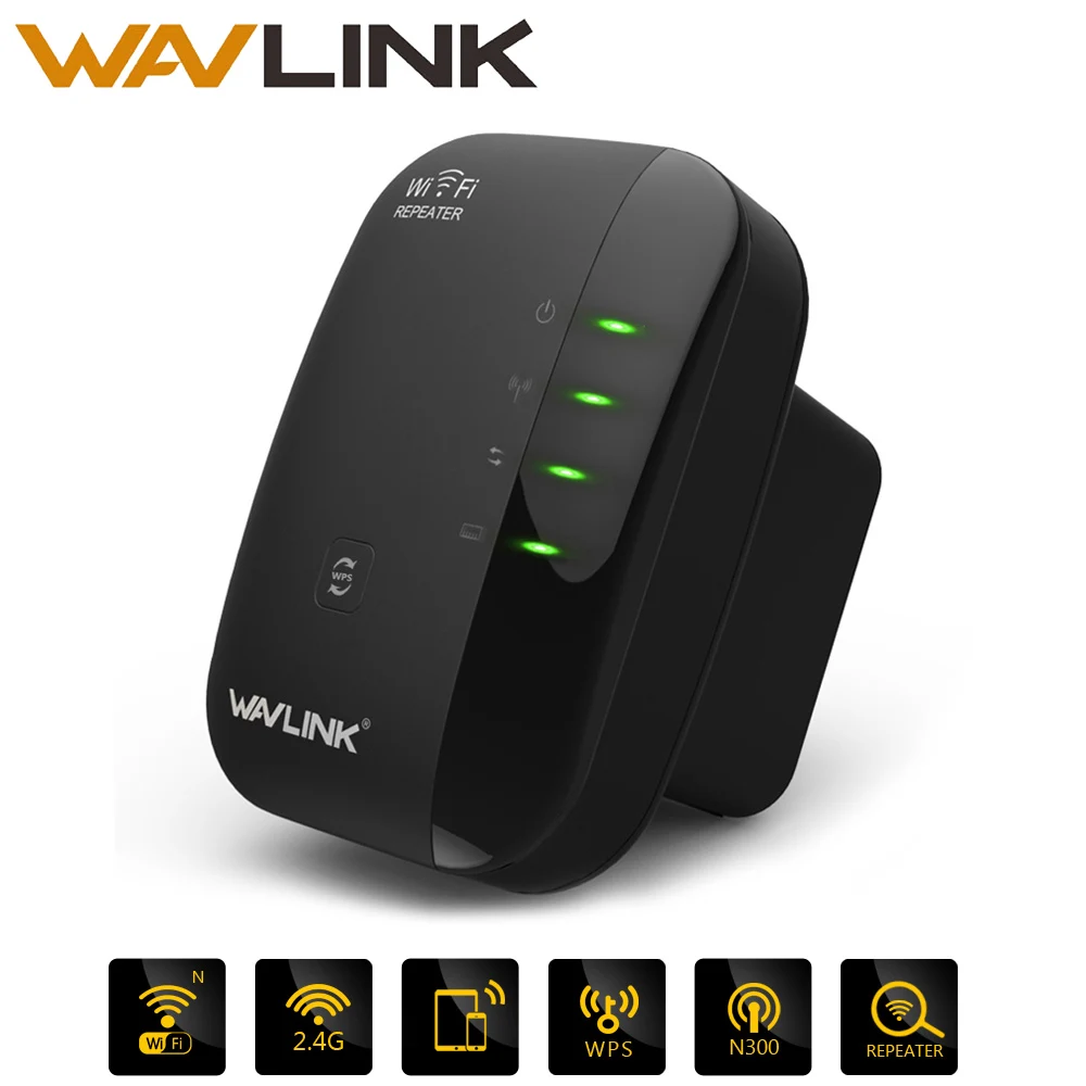 

Wavlink Wireless WiFi Repeater Wifi Extender 300Mbps Wi-Fi Amplifier 802.11N/B/G Booster Repetidor Wi fi range Access Point