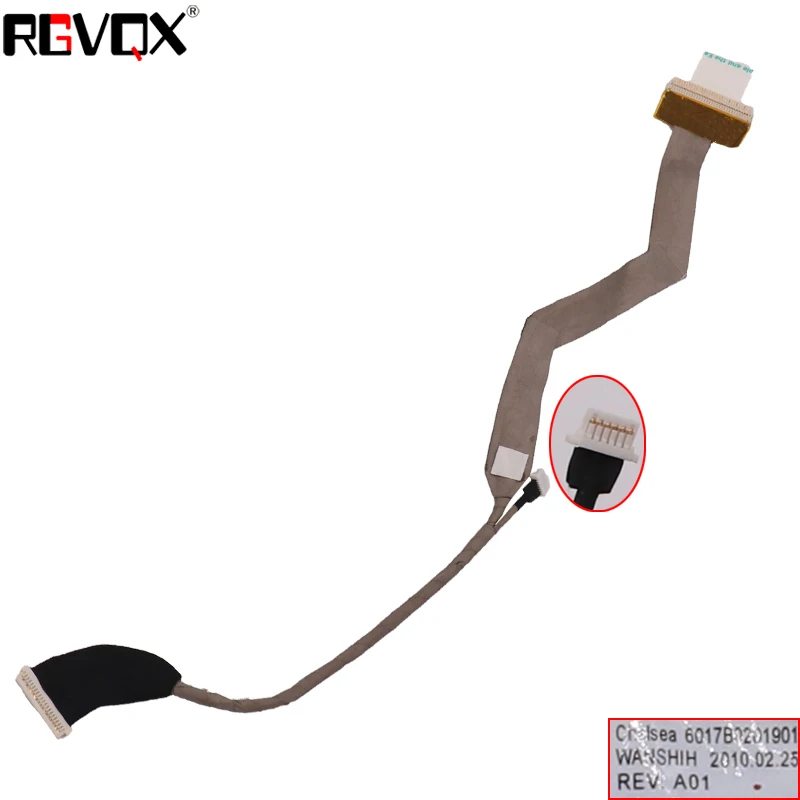 New Original Laptop Replacement LCD Cable for TOSHIBA A500 A505 16"(For LCD,Without camera connector) 6017B0201901
New Original Laptop Replacement LCD Cable for TOSHIBA A500 A505 16"(For LCD,Without camera connector) 6017B0201901