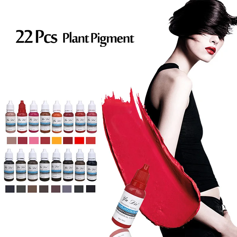 22 Colors Set Eyebrown Microblading Pigment Permanent Makeup Eyebrow Permanent Lipstick Tattoo Ink Set Beauty Pigmento Tool
22 Colors Set Eyebrown Microblading Pigment Permanent Makeup Eyebrow Permanent Lipstick Tattoo Ink Set Beauty Pigmento Tool