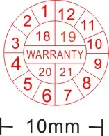 free delivery 1000pcs/lot Warranty sealing label sticker void if seal broken, fragile label,1 cm round
free delivery 1000pcs/lot Warranty sealing label sticker void if seal broken, fragile label,1 cm round
