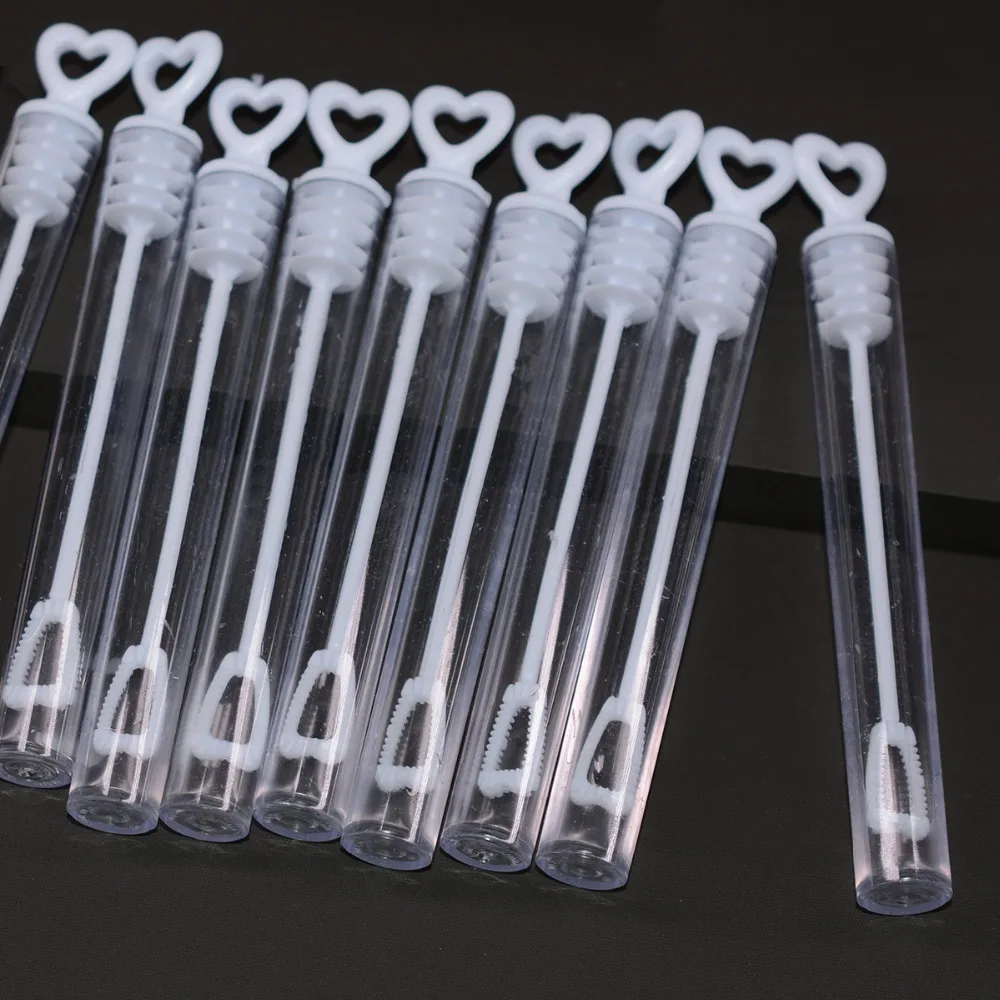 100pcs Empty Bubble Bottles Wedding Soap Heart Shaped Handle Party Games Baby Shower Happy Birthday Decorations
100pcs Empty Bubble Bottles Wedding Soap Heart Shaped Handle Party Games Baby Shower Happy Birthday Decorations