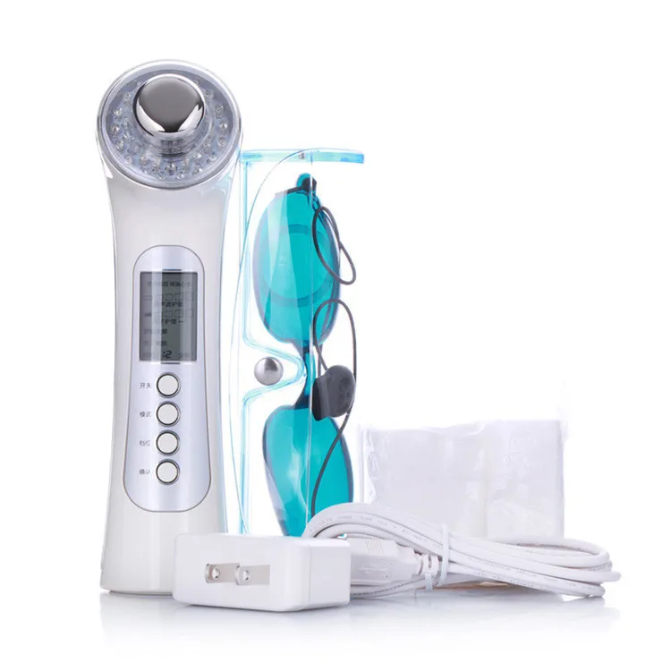 Rechargeable 5 In1 Skin Renewal System Ultrasonic Photon Ion Beauty Care Device Face Massager Facial Skin Care With Retail Box
Rechargeable 5 In1 Skin Renewal System Ultrasonic Photon Ion Beauty Care Device Face Massager Facial Skin Care With Retail Box