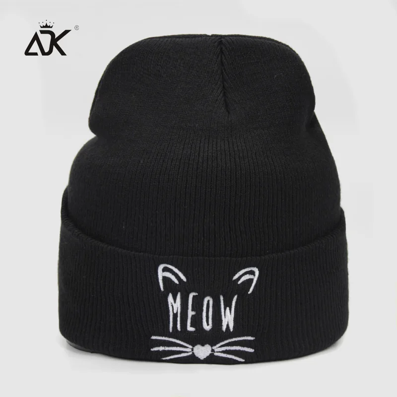 Knitted Hat Female Autumn Embroidery Cute Pattern Beanie Hat Winter Women's Outdoor Warm Cotton Hat Winter Men Beanies
Knitted Hat Female Autumn Embroidery Cute Pattern Beanie Hat Winter Women's Outdoor Warm Cotton Hat Winter Men Beanies
