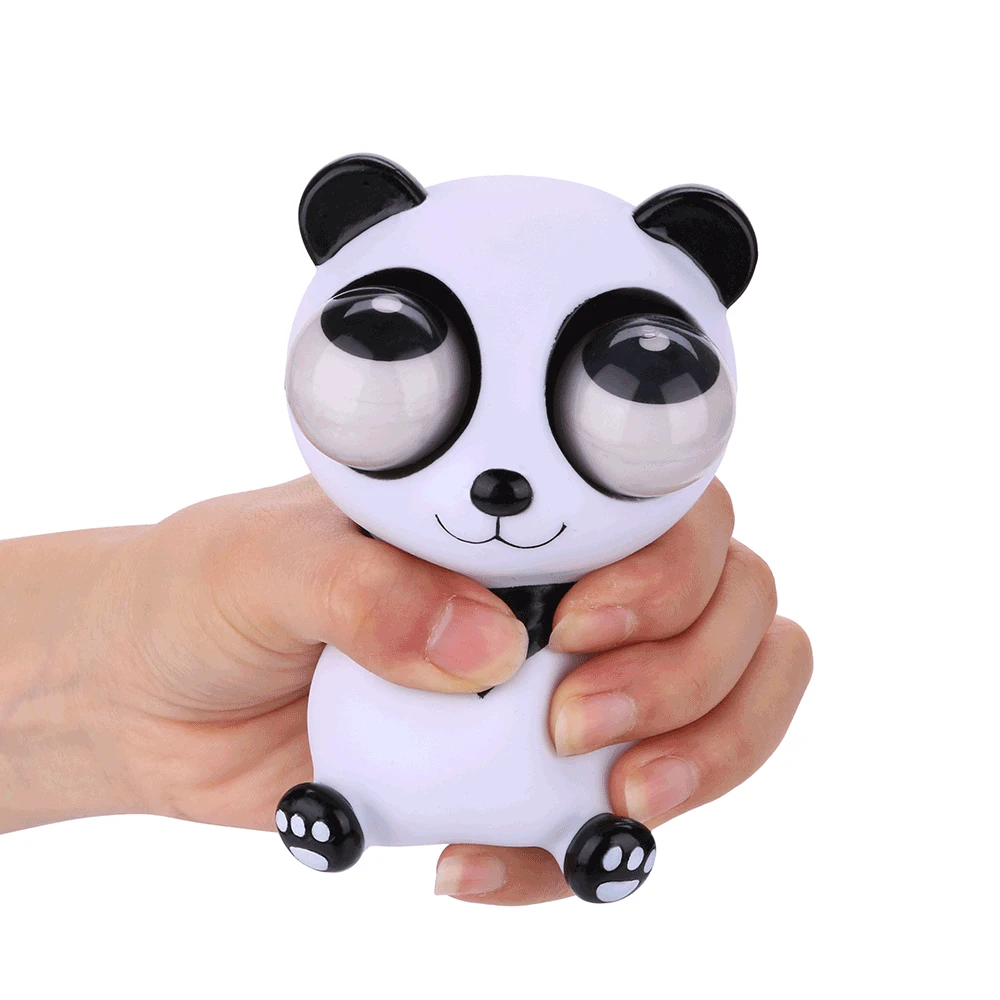 squeeze toy with bulging eyes