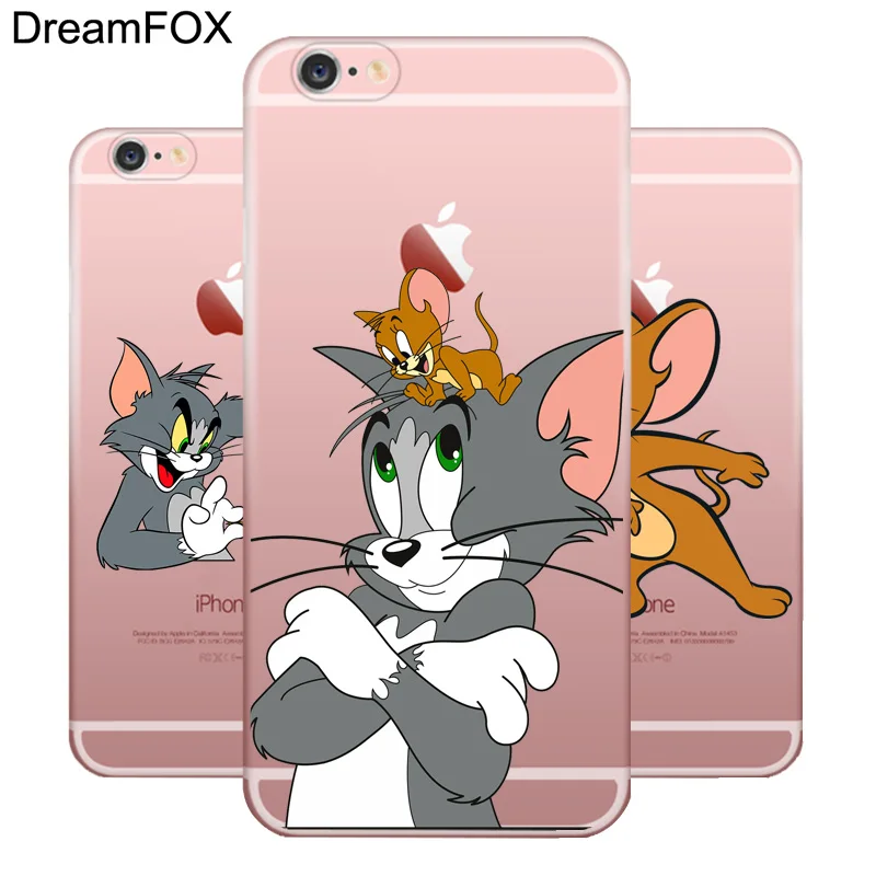 DREAMFOX N229 Tom And Jerry Cute Soft TPU Silicone Cover For Apple iPhone XR XS Max 8 X 7 6 6S Plus 5 5S SE 5C 4 4S Case
DREAMFOX N229 Tom And Jerry Cute Soft TPU Silicone Cover For Apple iPhone XR XS Max 8 X 7 6 6S Plus 5 5S SE 5C 4 4S Case