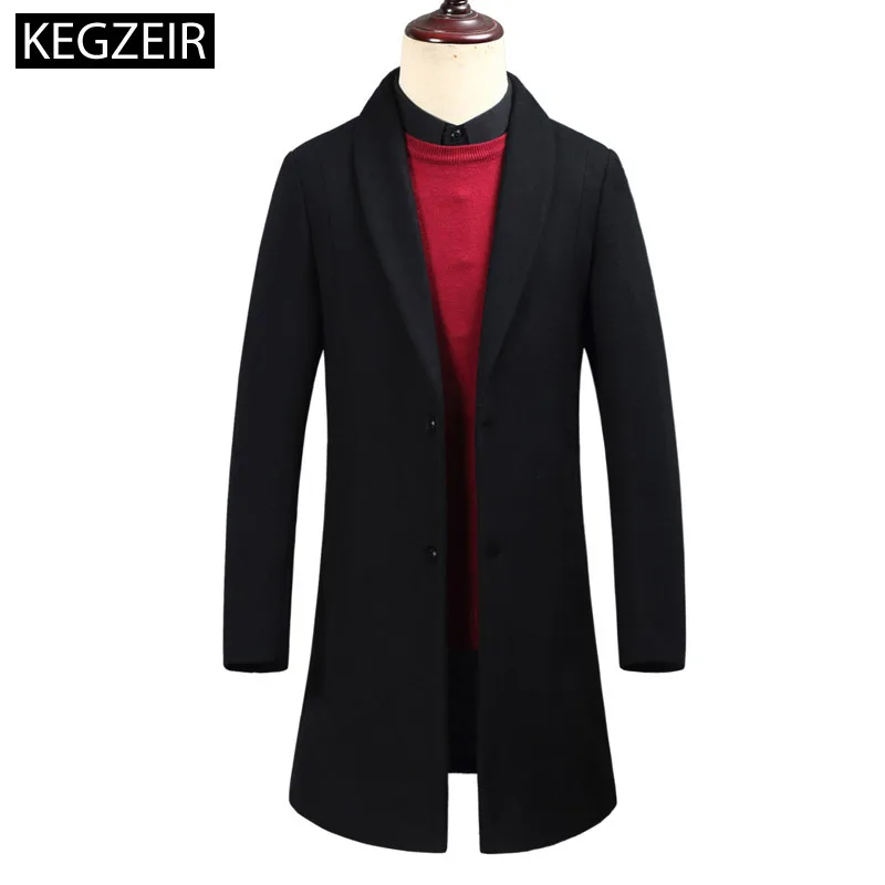 KEGZEIR 2019 Winter Long Men Overcoat Casual Warm Slim Mens Peacoat Fashion Woolen Coat For Men Jacket Manteau Homme Hiver
KEGZEIR 2019 Winter Long Men Overcoat Casual Warm Slim Mens Peacoat Fashion Woolen Coat For Men Jacket Manteau Homme Hiver