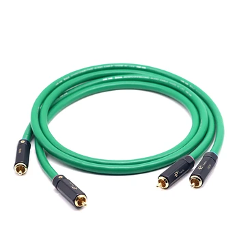 Classic good voice Copper-silver alloy HIFI RCA cable, audio signal line amplifier Audio cable 1pair
Classic good voice Copper-silver alloy HIFI RCA cable, audio signal line amplifier Audio cable 1pair
