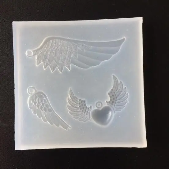 Wing Shape Silicone Mold For Specimen Necklace Earrings Hairpin Clay ,UV Epoxy Resin Fondant Cake Decoration Tools Handcraft
Wing Shape Silicone Mold For Specimen Necklace Earrings Hairpin Clay ,UV Epoxy Resin Fondant Cake Decoration Tools Handcraft