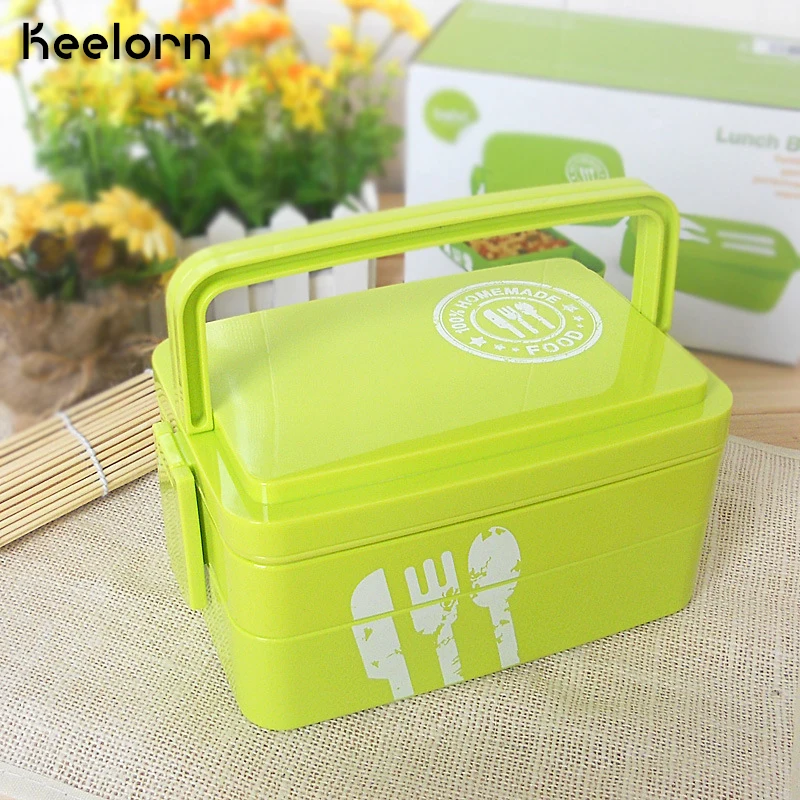 Keelorn Heat Resistant Double-Layer Plastic PP Lunch Box Rectangular Microwavable Lunch Box Portable Lunch Box
Keelorn Heat Resistant Double-Layer Plastic PP Lunch Box Rectangular Microwavable Lunch Box Portable Lunch Box
