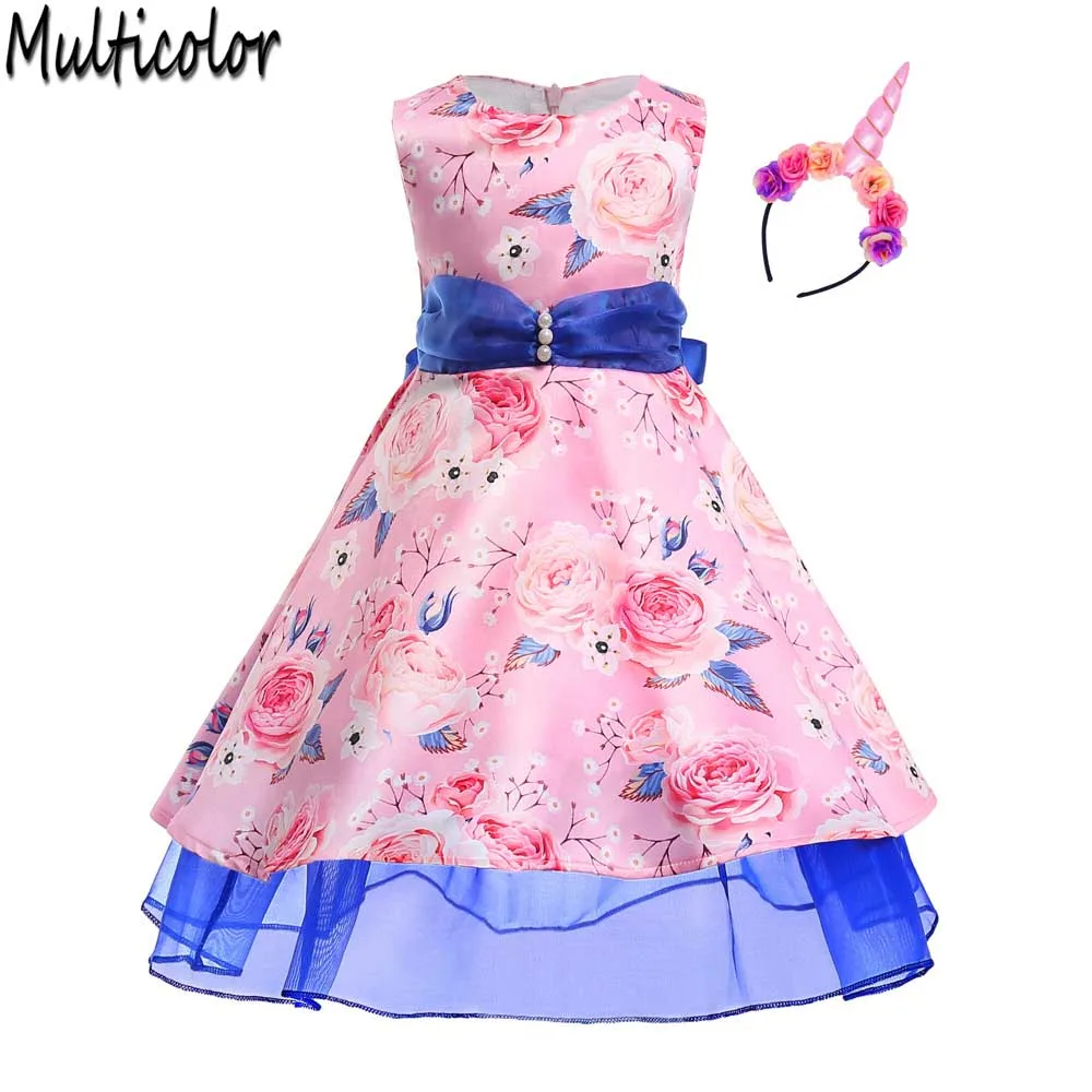 Multicolor 2018 New baby Girls Dress Summer floral Princess party Dresses Wedding tutu Clothes Children clothing 2 -10 Years
Multicolor 2018 New baby Girls Dress Summer floral Princess party Dresses Wedding tutu Clothes Children clothing 2 -10 Years