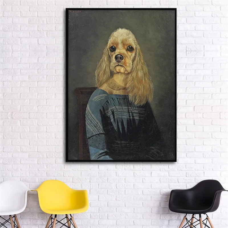 Wall Art Rerto Animal Dog Poster Print Big Vintage Canvas Picture for Living Room Hippie Home Deco Abstract Painting No Frame
Wall Art Rerto Animal Dog Poster Print Big Vintage Canvas Picture for Living Room Hippie Home Deco Abstract Painting No Frame