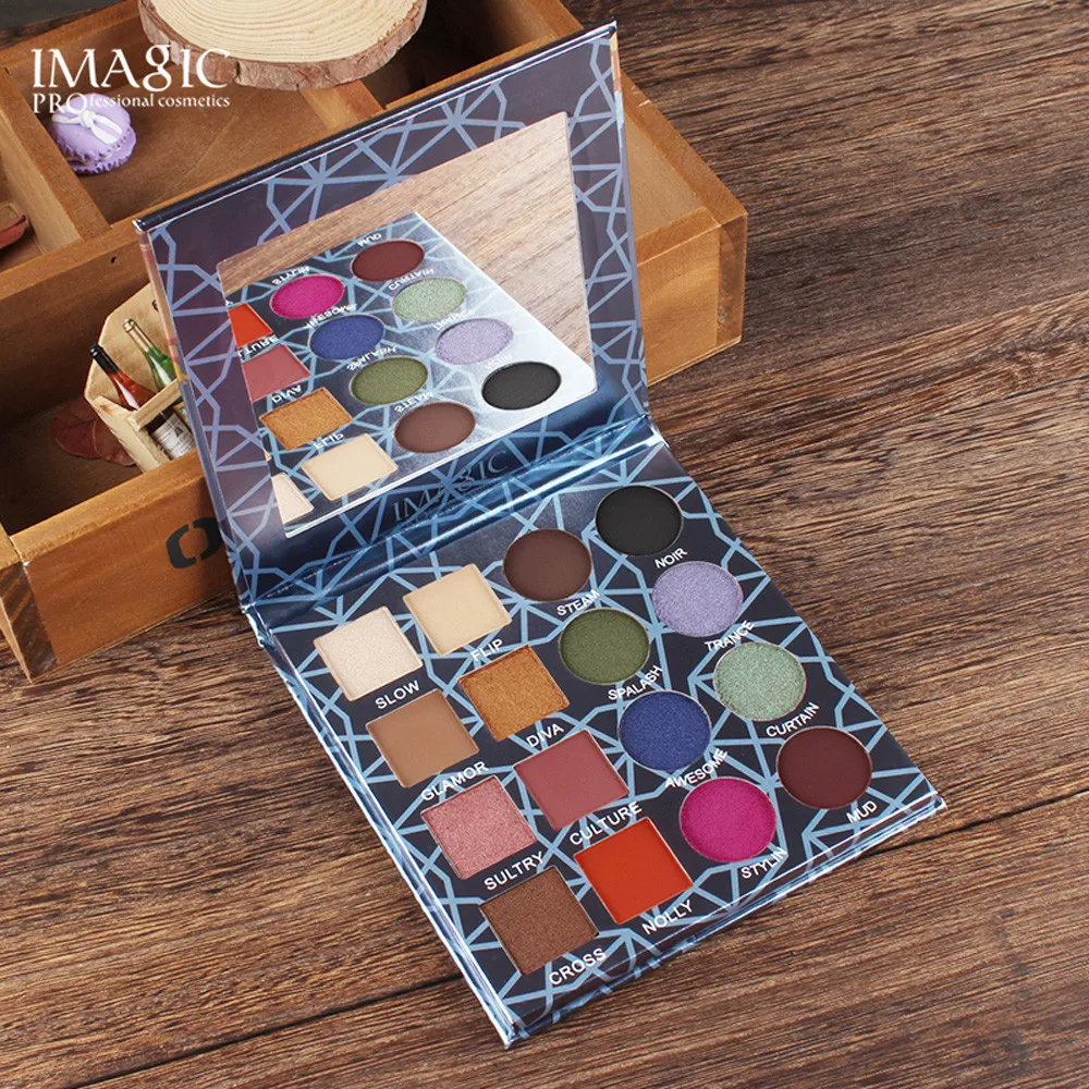 IMAGIC Multicolor 16 Color Shimmer Glitter Eye Shadow Plate Powder Matt Eyeshadow Cosmetic Makeup brochas maquillaje new 2019 #7
IMAGIC Multicolor 16 Color Shimmer Glitter Eye Shadow Plate Powder Matt Eyeshadow Cosmetic Makeup brochas maquillaje new 2019 #7