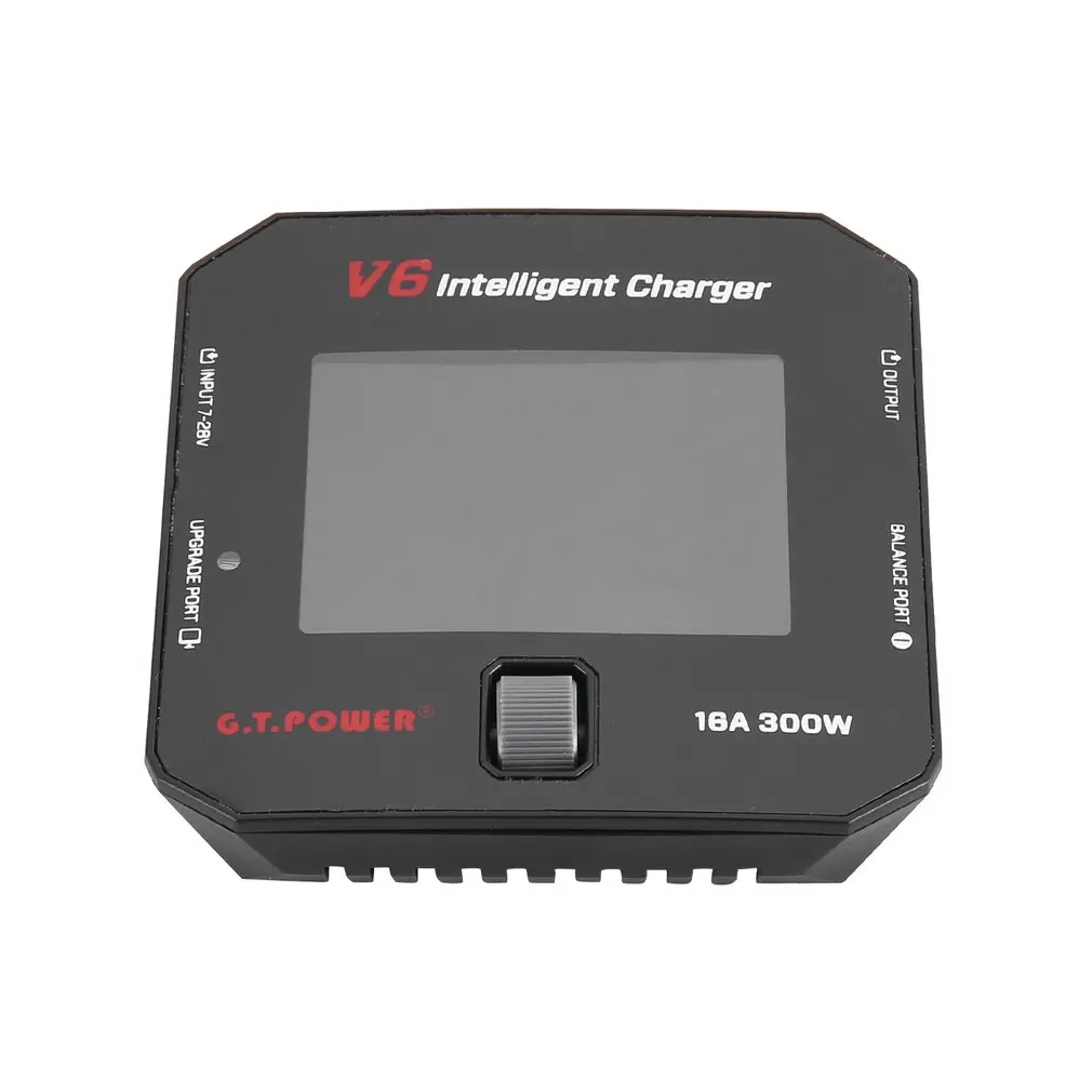 G.T. Power V6 300W Fully Featured Multifunctional Digital Intelligent Balancing Charger/Discharger/Cycler
G.T. Power V6 300W Fully Featured Multifunctional Digital Intelligent Balancing Charger/Discharger/Cycler