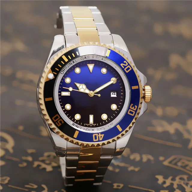Reloj Hombre New Brand 44MM Wristwatch Mens Designer Watches Automatic Watch Men Day Date Fashion Luxury Gold And Silver Clock
Reloj Hombre New Brand 44MM Wristwatch Mens Designer Watches Automatic Watch Men Day Date Fashion Luxury Gold And Silver Clock